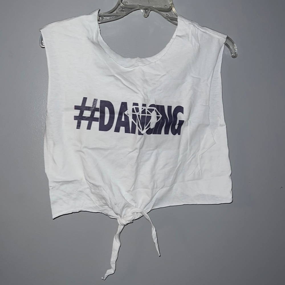 Dancing diamonds - worn once (I cut from a tshirt)